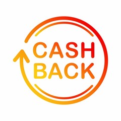 Stickers, labels, banners, Cash Back emblems. vector.
