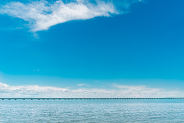 blue sky with clouds