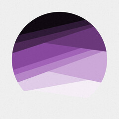 Obraz premium Crossing lines generativeart style colorful logo illustration