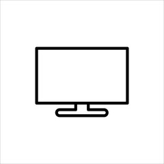 Monitor line icon