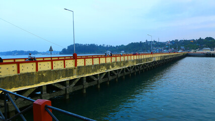 bridge over the river