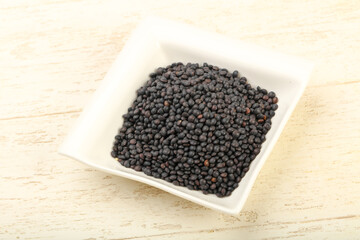 Black lentils