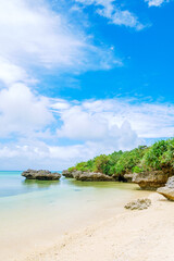 Obraz premium 平久保 プライベートビーチ (石垣島・沖縄県)