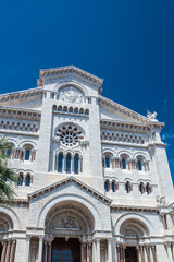 Fototapeta premium Monaco Cathedral in Monaco-Ville