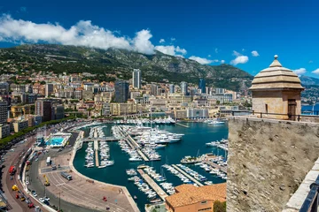  Panorama of the marina of Monaco © Michael Mulkens