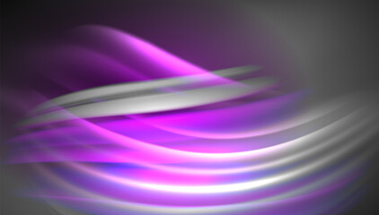 Creative fluid wave lines abstract background. Trendy abstract layout template for business or technology presentation, internet poster or web brochure cover, wallpaper