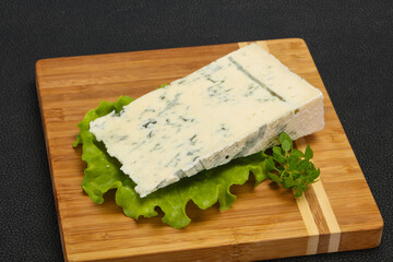 Italian traditional gorgonzola soft cheese