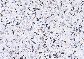 Patterns of multicolor terrazzo floor texture ,Black ,gray or white background