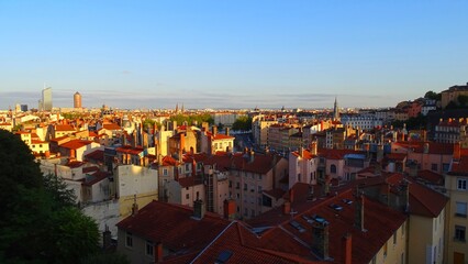 Obraz premium Europe, France, Auvergne Rhone Alpes region, city of Lyon