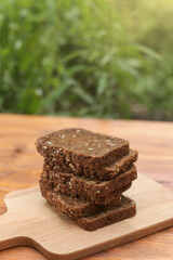 .Black bread
