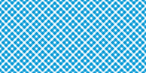 seamless blue white checkered Oktoberfest 2020 background
