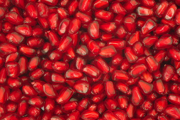 Macro texture of pomegranate.