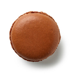 brown chocolate macaroon