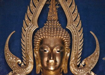 golden buddha statue in thailand