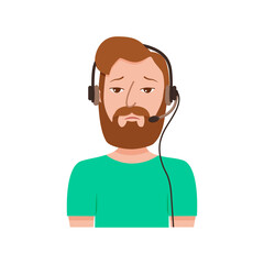 Call center customer support phone operator assistants