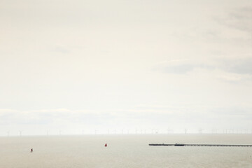 wind farm out to sea