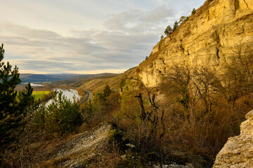 Naturschutzgebiet Grainberg-Kalbenstein und Weinberge zwischen Gambach und  Karlstadt, Landkreis Main-Spessart, Unterfranken, Bayern, Deutschland