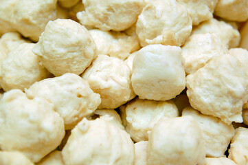 Squid ball ingredients for hot pot soup mix