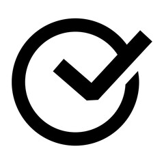 Tick mark symbol in vector format