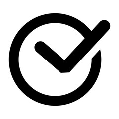 Tick mark symbol in vector format