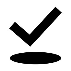 Tick mark symbol in vector format