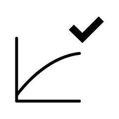 Up chart icon