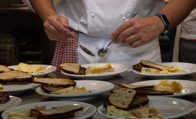 chef preparing food