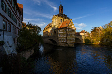 Impressionen aus der UNESCO-Weltkulturerbestadt Bamberg, Oberfranken, Franken, Bayern, Deutschland