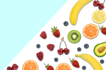 frutta mista dieta benessere sano 