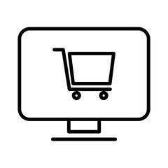 Online shop icon