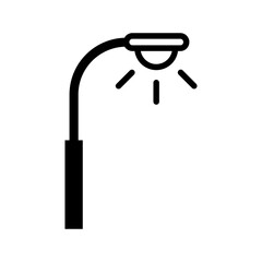 Street lighting icon