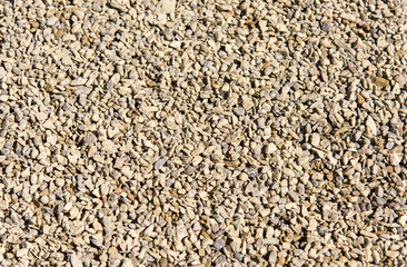 Crushed stones texture background