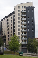 Obraz na płótnie Canvas Building in the city of Bilbao