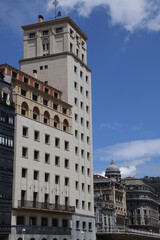 Building in the city of Bilbao