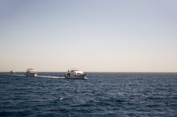 fishing boat in the sea