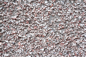 Stone crumb red wall  texture.