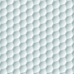 3d seamless hexagon pattern