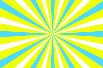 retro background with rays