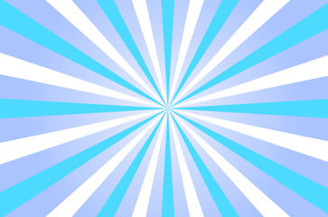 blue sunburst background