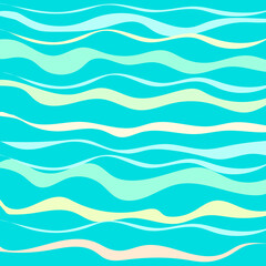Background with waves