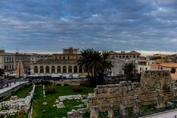 monuments and remains in ortigia