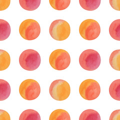 seamless pattern, watercolor figures, ornament for wallpapers and fabrics, wrapping paper, for different designs