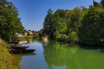 Obraz premium the Poitevin marsh France