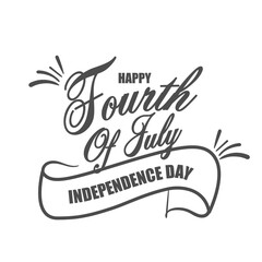 american balloons flag decor 4th of July celebration Independence day sale promotion banner vector shopping online