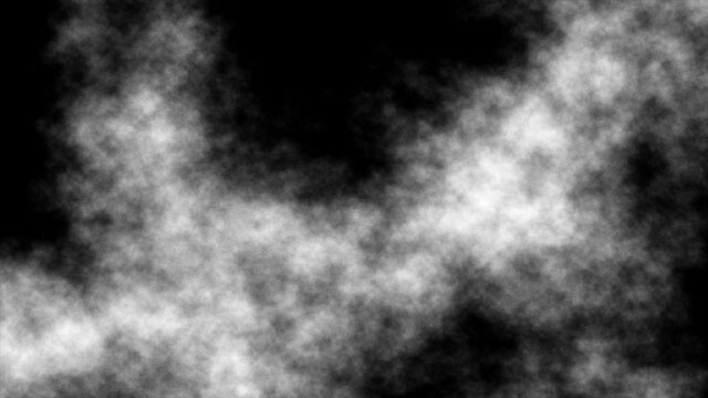 Fog, smoke, vapor, cloud isolated overlays transparent special effect, white smoky abstract on black. Royalty high-quality free stock image of white smoke, vapor, fog overlay on black background