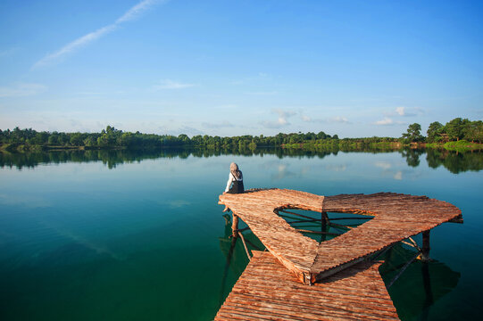 Telaga Biru, Danau Biru Bintan