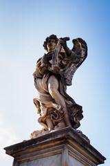 Obraz premium Angel of the Sant Angelo bridge in Rome