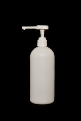 Remedies for a new coronavirus infection COVID-19 hand sanitizer gel and medical alcohol banner advertising