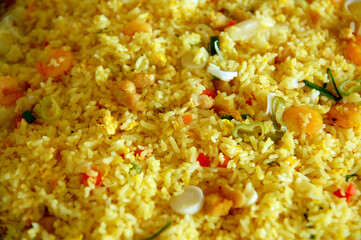 Yang Chow Chinese mix fried rice meal