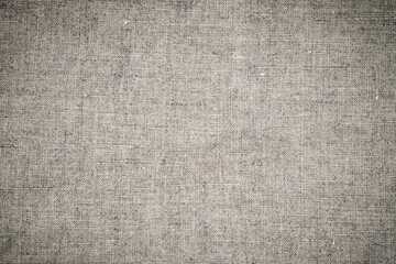 Natural linen texture. Stone washed pure linen texture. Wrinkled linen fabric background.